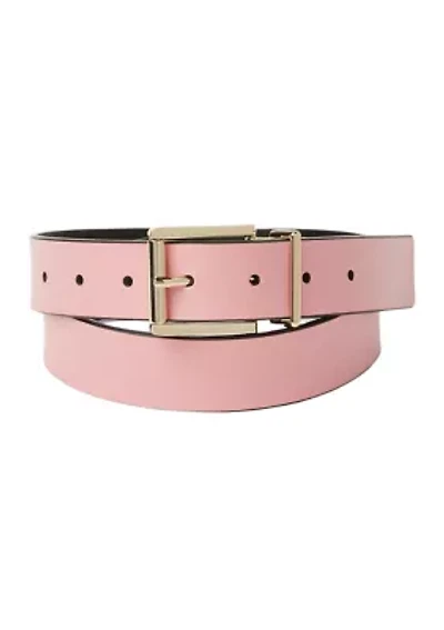 Smooth Leather Reversible Belt
