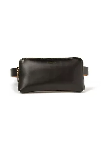 Zip Embossed Logo Belt Bag
