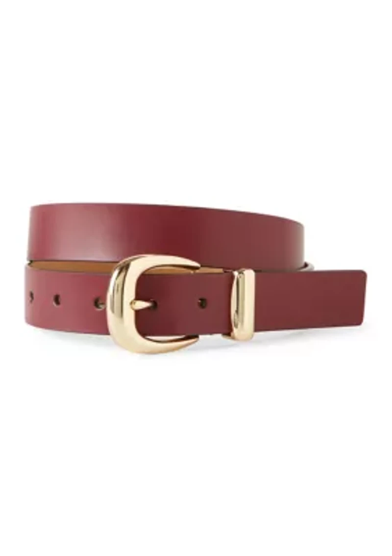 Molten Buckle Loop Belt
