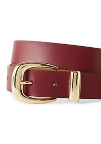 Molten Buckle Loop Belt
