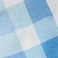 Beach Plaid Silk Bandana