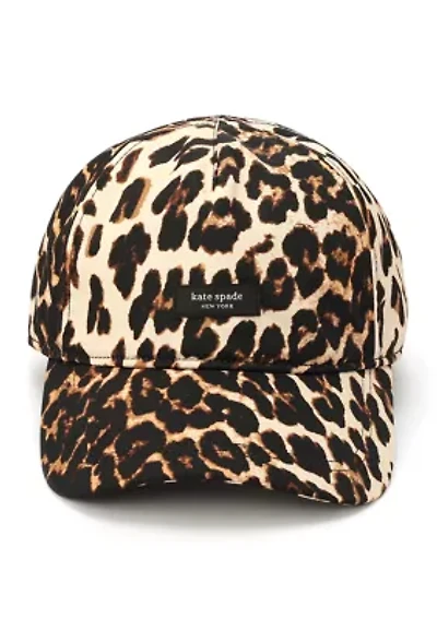 Downtown Leopard Nylon Hat