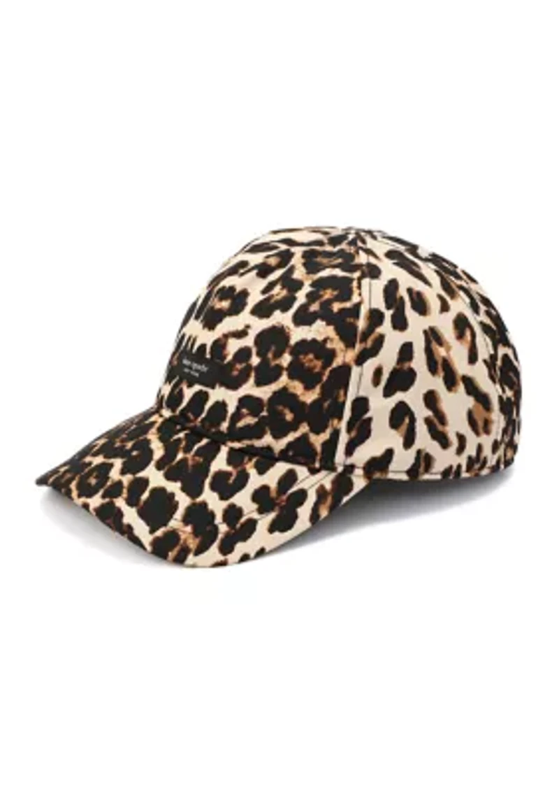 Downtown Leopard Nylon Hat