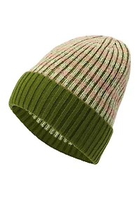 Striped Cuff Beanie