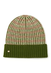 Striped Cuff Beanie