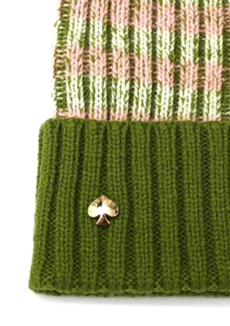 Striped Cuff Beanie