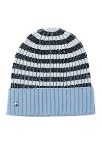 Striped Cuff Beanie