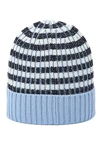Striped Cuff Beanie