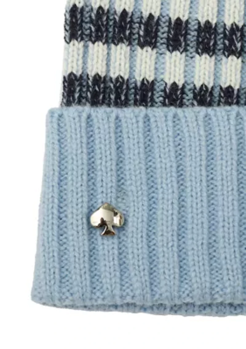 Striped Cuff Beanie
