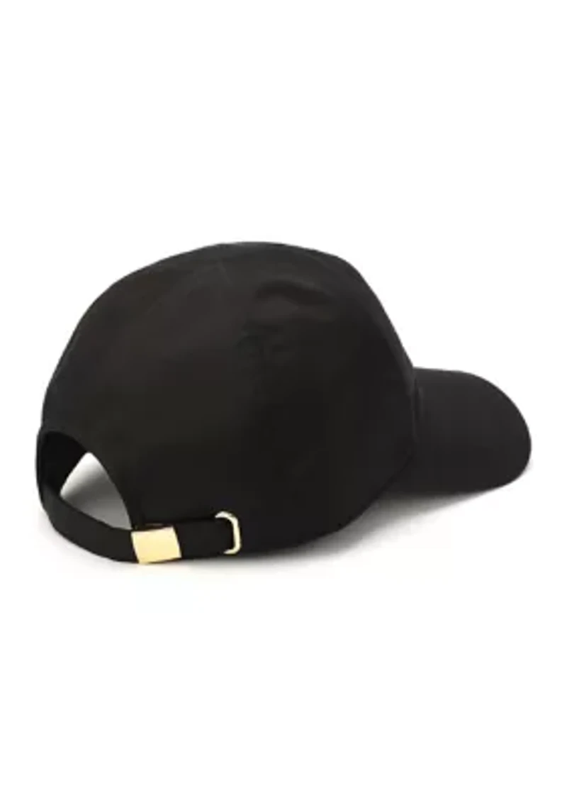 Solid Embossed Nylon Cap