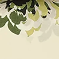 Floral Toile Silk Square Scarf