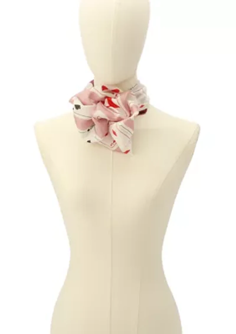 Playing Cards Silk Square Scarf