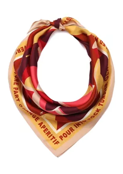Italian Bitters Silk Bandana