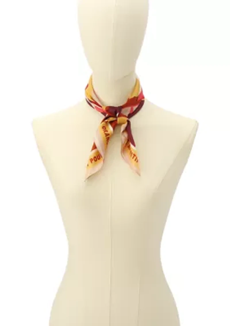 Italian Bitters Silk Bandana