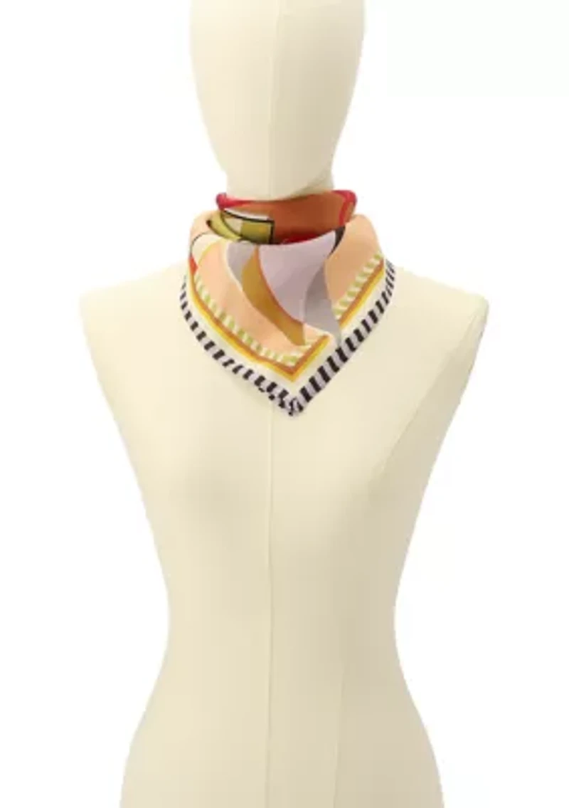 Bag Chaos Silk Square Scarf