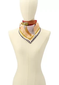 Bag Chaos Silk Square Scarf