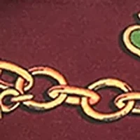 Lucky Charms Silk Skinny Scarf