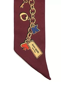 Lucky Charms Silk Skinny Scarf