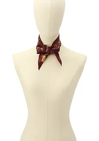 Lucky Charms Silk Skinny Scarf