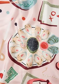 Festive Party Silk Square Scarf