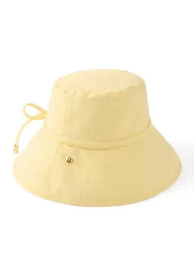 Bow Ties Long Brim Bucket Hat