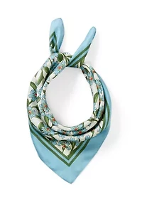 Springtime Ditsy Silk Bandana
