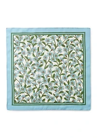 Springtime Ditsy Silk Bandana