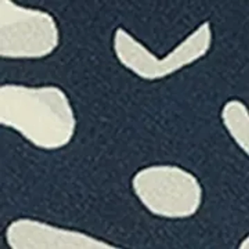 Abstract Block Silk Bandana