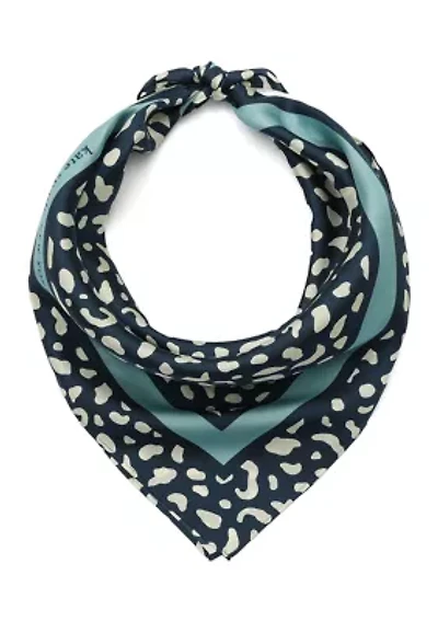 Abstract Block Silk Bandana