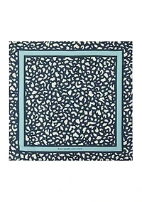 Abstract Block Silk Bandana