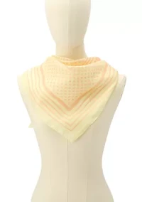 Dot Silk Square Scarf