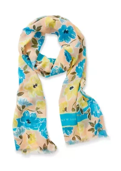 Spring Roses Oblong Scarf