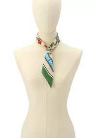 Garden Stickers Silk Bandana