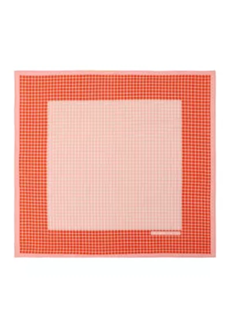 Petite Windowpane Block Bandana