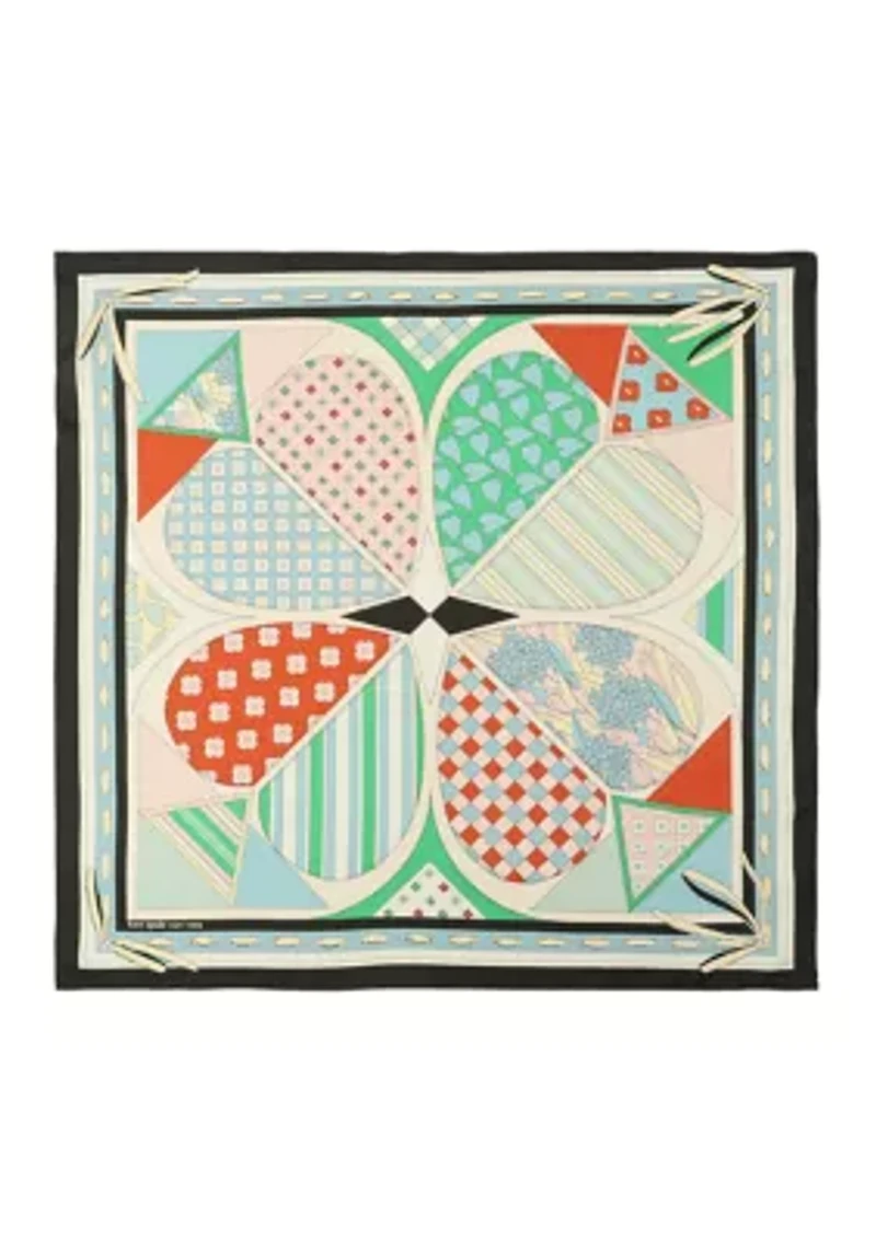 Repatched Silk Bandana