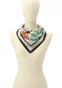 Repatched Silk Bandana