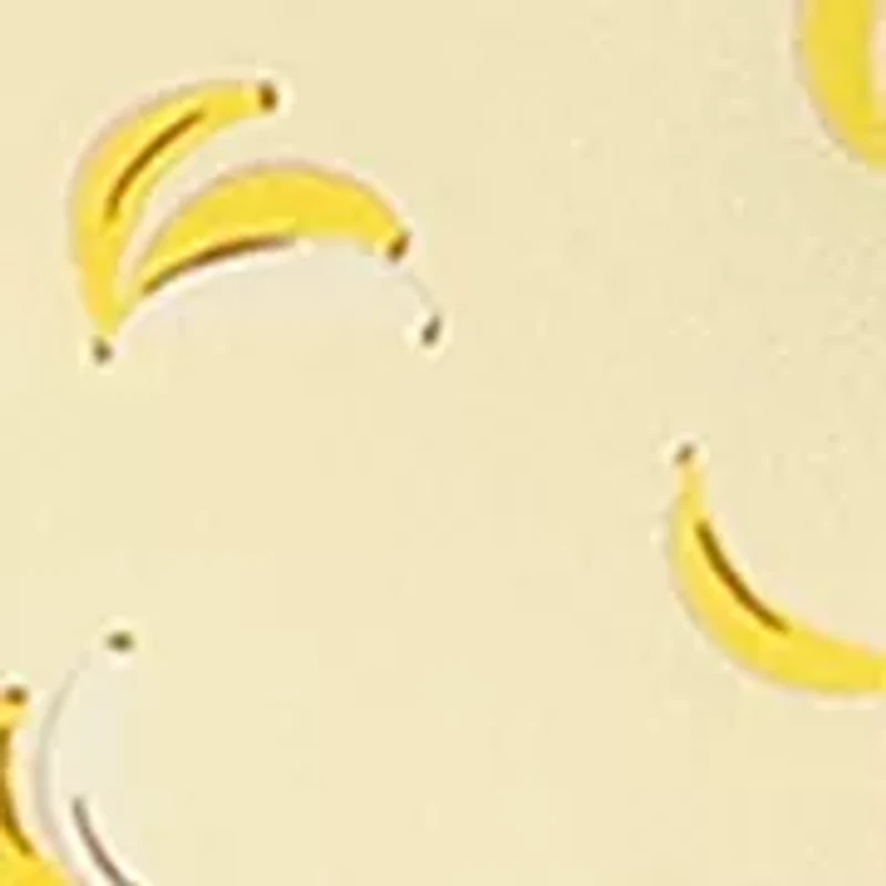 Bold Bananas Silk Skinny Scarf