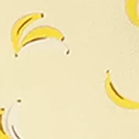 Bold Bananas Silk Skinny Scarf