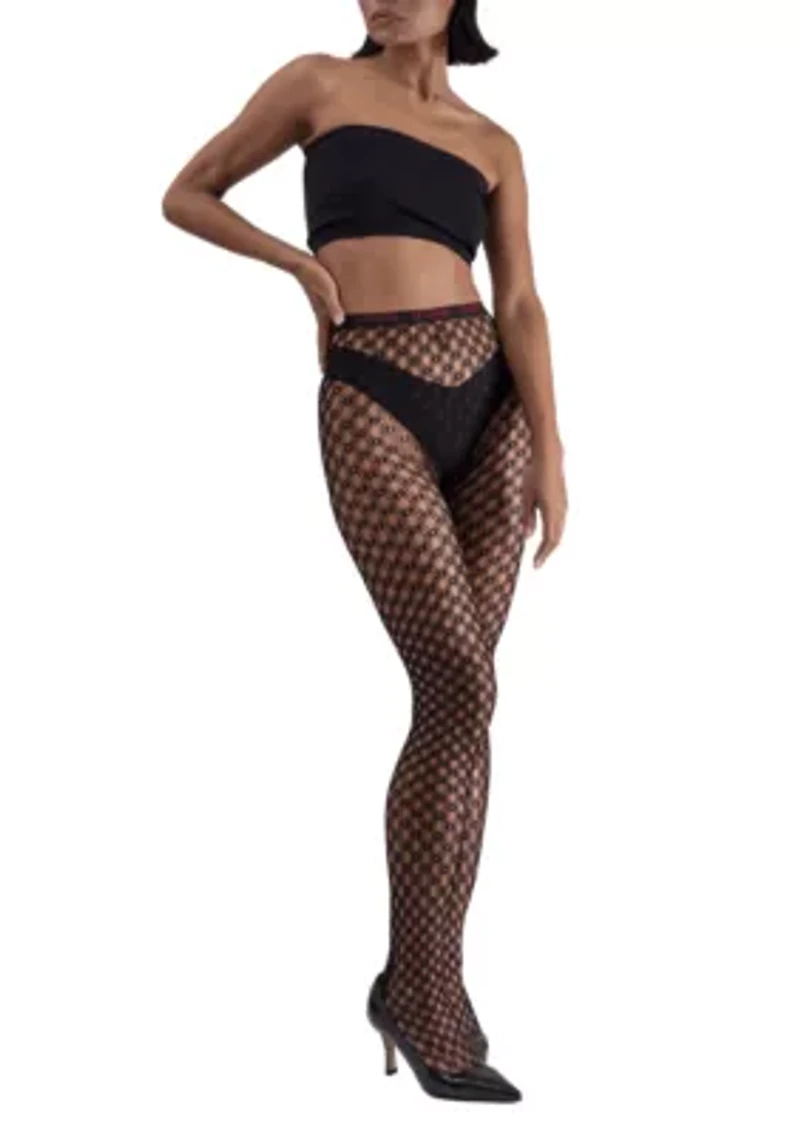 Ring Net Pantyhose Stockings Tights