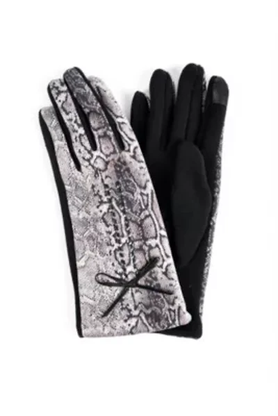 Animal Print Jersey Glove