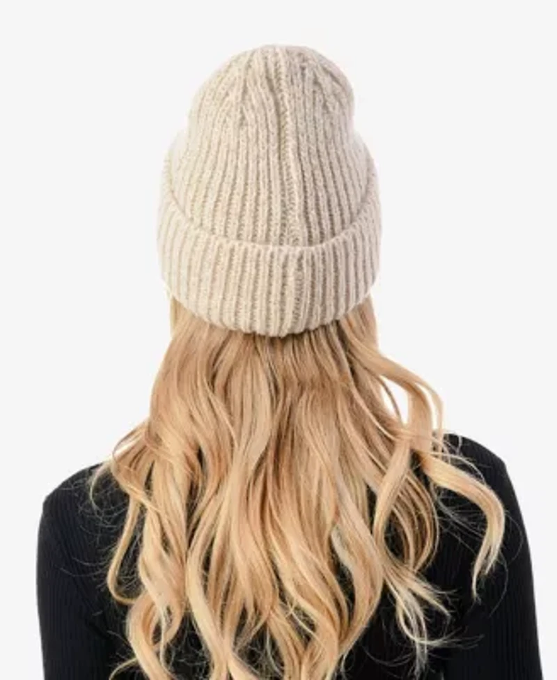 Lurex Infused Cuff Beanie