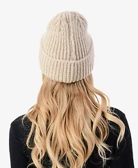Lurex Infused Cuff Beanie