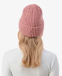 Lurex Infused Cuff Beanie