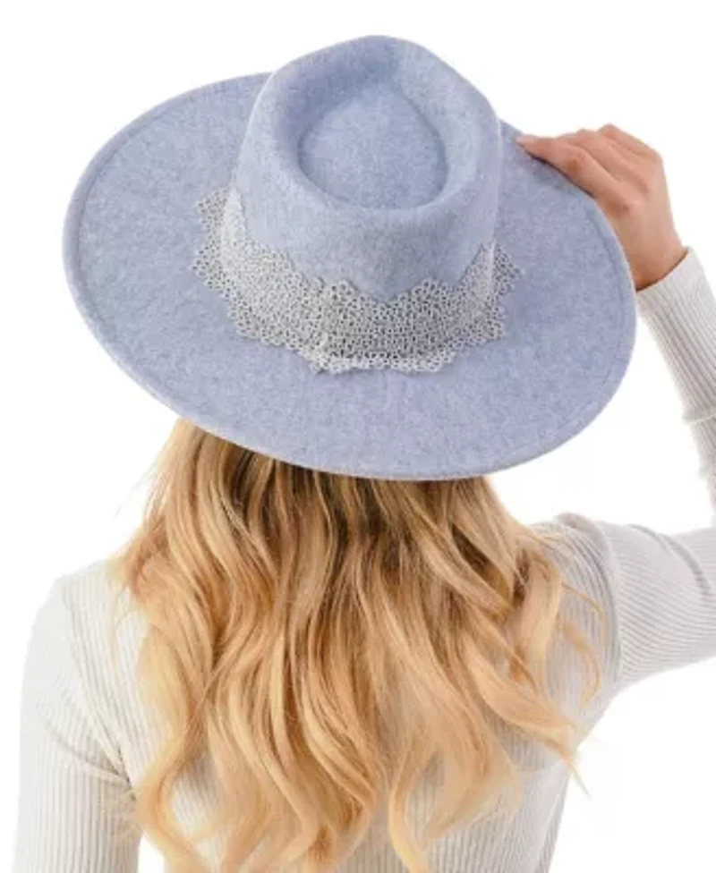 Wool Blend Panama Hat