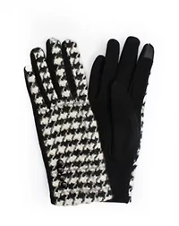 Houndstooth Jersey Glove