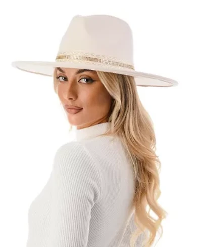 Wool Blend Panama Hat