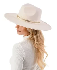 Wool Blend Panama Hat