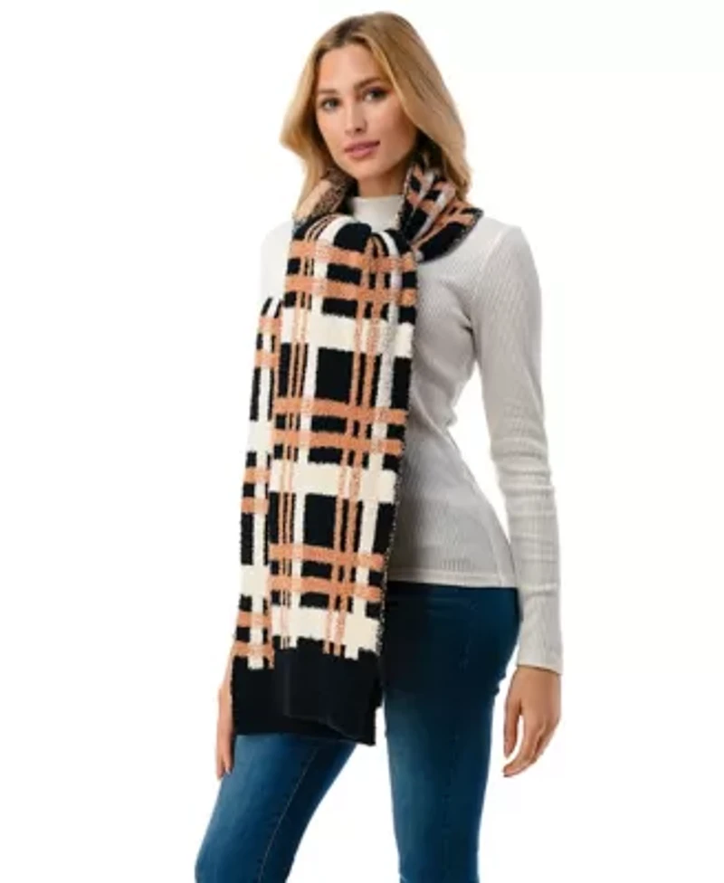 Cozy Plaid Scarf