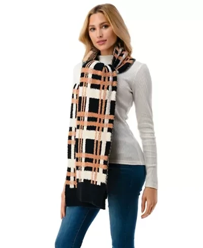 Cozy Plaid Scarf
