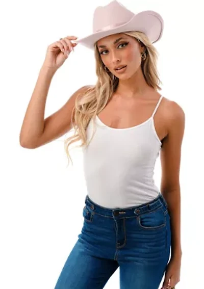 Cowboy Hat with Satin Trim